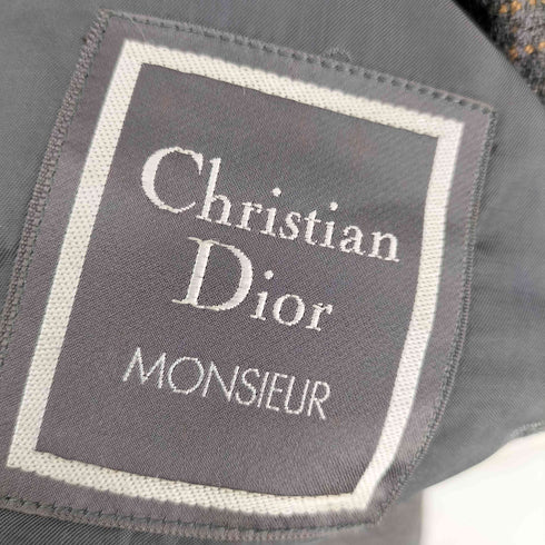 クリスチャンディオール Christian Dior monsieur アルパカ混 テーラード ジャケット メンズ 95-85-170