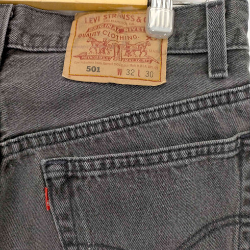 リーバイス Levis 90S USA製 94年製 09月 後染め 501 デニムパンツ メンズ W32 L30