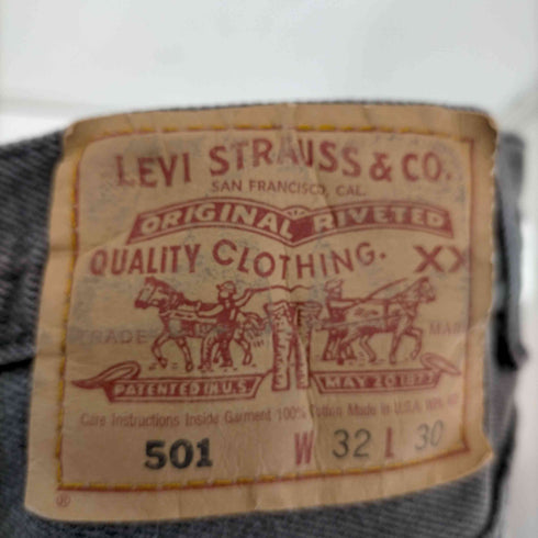 リーバイス Levis 90S USA製 94年製 09月 後染め 501 デニムパンツ メンズ W32 L30