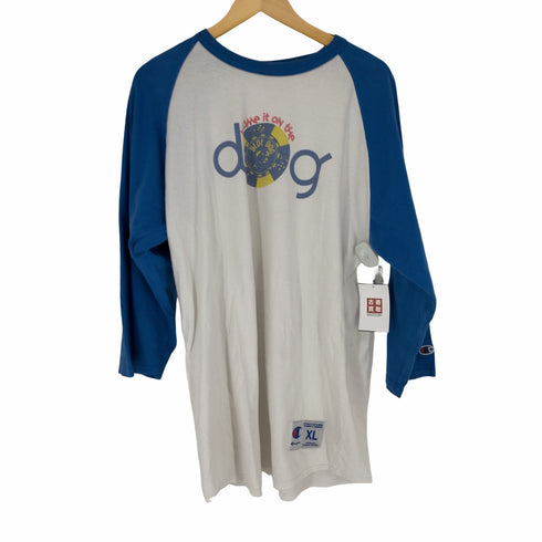 チャンピオン Champion 00S BLUE DOG ラグランカットソー メンズ JPN:XL