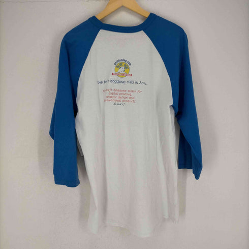 チャンピオン Champion 00S BLUE DOG ラグランカットソー メンズ JPN:XL