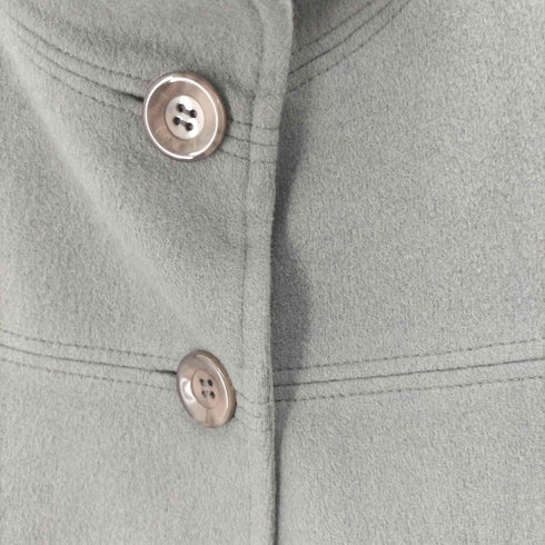 ミッシェルクラン MICHEL KLEIN スタンドカラーショートコート ジャケット レディース JPN:38