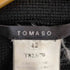 トマソステファネリ TOMASO Stefanelli フリンジカラー ロングコート レディース EUR:42
