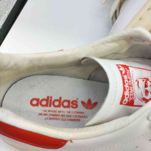 アディダス adidas STAN SMITH White/Red メンズ JPN:26