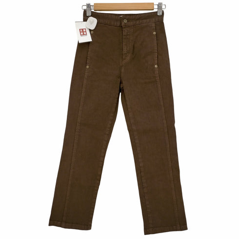 リムアーク RIM.ARK 21SS Front seam stretch denim レディース 36