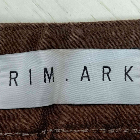 リムアーク RIM.ARK 21SS Front seam stretch denim レディース 36