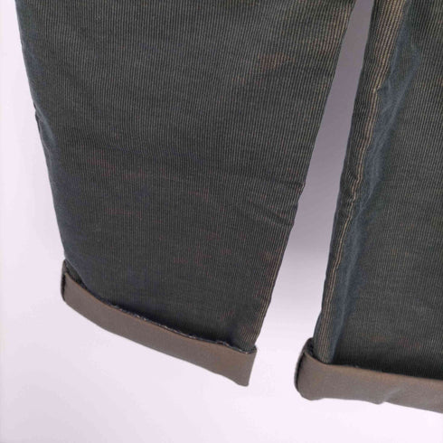 クラネ CLANE 21AW CHAMBRAY CORDUROY J/W STRAIGHT PANTS シャンブレーコーデュロイJ/Wストレートパンツ レディース JPN:1
