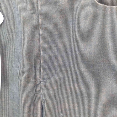 クラネ CLANE 21AW CHAMBRAY CORDUROY J/W STRAIGHT PANTS シャンブレーコーデュロイJ/Wストレートパンツ レディース JPN:1