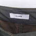 クラネ CLANE 21AW CHAMBRAY CORDUROY J/W STRAIGHT PANTS シャンブレーコーデュロイJ/Wストレートパンツ レディース JPN:1