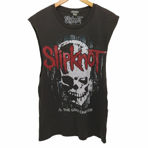 フルギ DIVIDED by H&M THE GRAY CHAPTER 両面プリント ノースリーブTシャツ メンズ import:XS