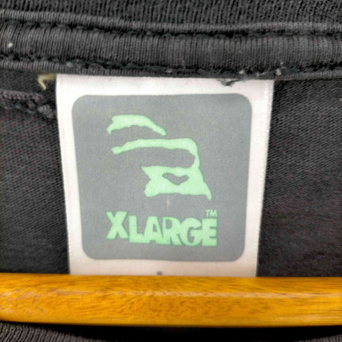 エクストララージ X-LARGE 90-2000s USA製 旧タグ 両面プリントTシャツ メンズ import:L