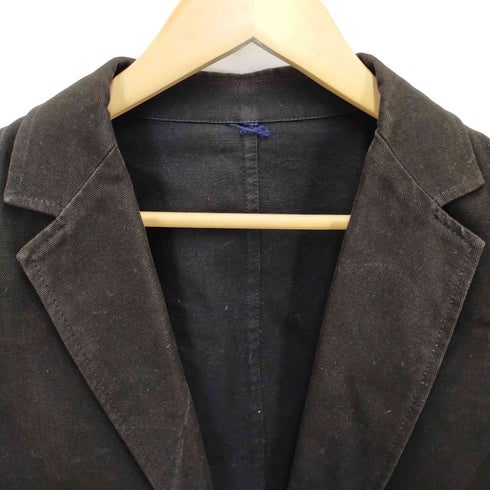 ジェイクルー J.CREW キャンバス地2Bテーラードジャケット メンズ xs