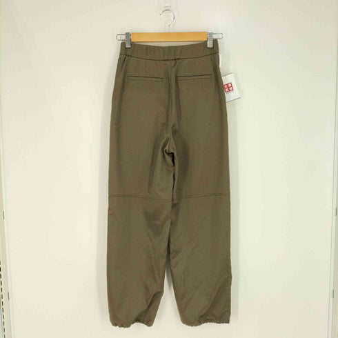 アンタイトル UNTITLED きれいめ見え 洗える サテン パラシュートパンツ レディース 01/S