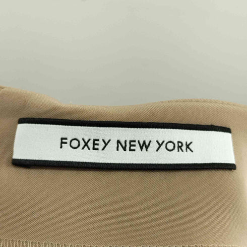 フォクシーニューヨーク FOXEY NEW YORK ELLIPSE FLARE スカート 膝丈 フレア タック レディース 40