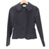 トゥービーシック TO BE CHIC フリル ジャケット シルク混 背抜き ストレッチ レディース JPN:40