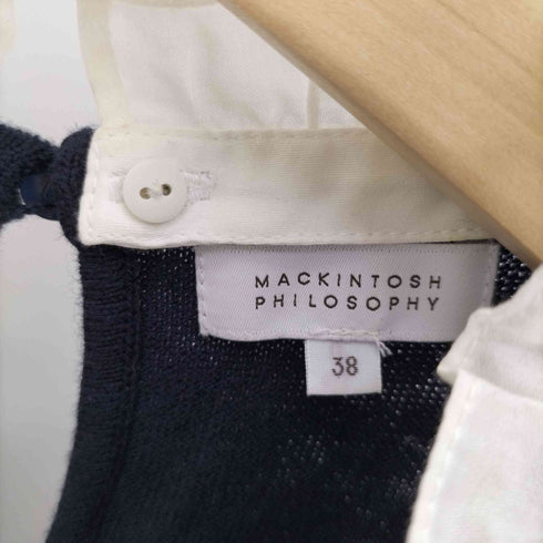 マッキントッシュフィロソフィー MACKINTOSH PHILOSOPHY 20AW ウールコットン ニット レディース FR:38