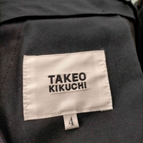 タケオキクチ TAKEO KIKUCHI ノータックスラックスパンツ メンズ