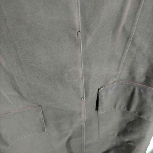 マッキントッシュ Mackintosh 比翼ボタン 撥水 ゴム引きコート レディース FR:34