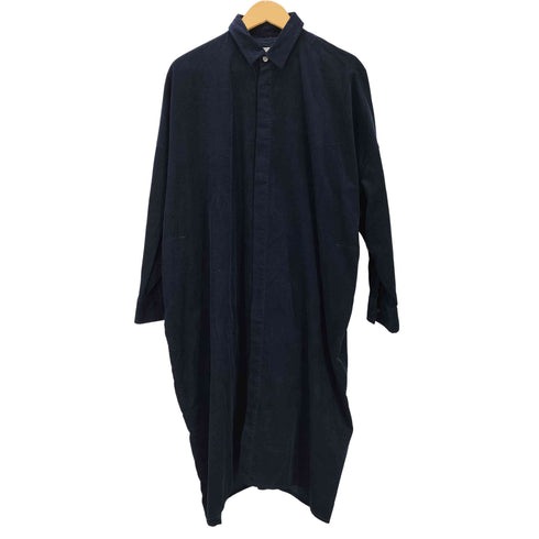 ズッカ ZUCCa ズッカシャツコートコーデュロイワンピース ロング レディース JPN:M
