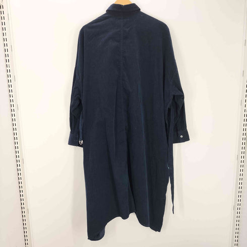 ズッカ ZUCCa ズッカシャツコートコーデュロイワンピース ロング レディース JPN:M