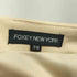 フォクシーニューヨーク FOXEY NEW YORK スカート ひざ丈 台形 タック デザイン レディース 38