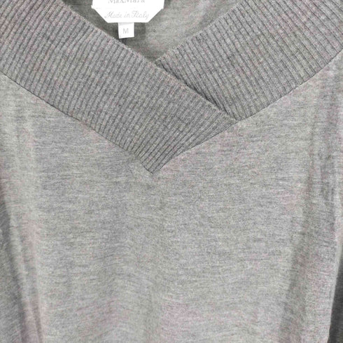 マックスマーラ MAX MARA イタリア製 Vネック カットソー レディース import:M