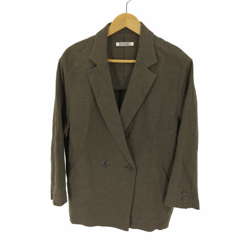 スナイデル snidel 20SS ヘビーリネンジャケット レディース ONE SIZE