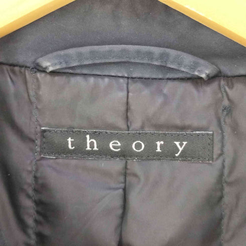 セオリー theory ウエストベルト ダウンステンカラーコート レディース 40
