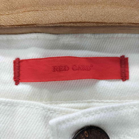 レッドカード RED CARD デニムパンツ ジーンズ テーパード ジッパーフライ レディース US:24