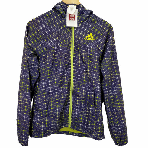 アディダス adidas 総柄ジップアップパーカー メンズ S