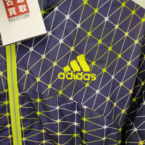 アディダス adidas 総柄ジップアップパーカー メンズ S