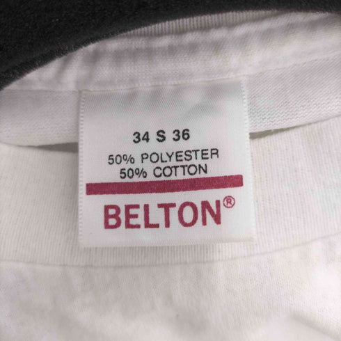 ベルトン BELTON 80~90s USA製 マルチカラー プリントクルーネックTシャツ メンズ JPN:S