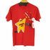 スクリーンスターズ SCREEN STARS 90s USA製 1991 シングルステッチ プリントクルーネックTシャツ メンズ JPN:S