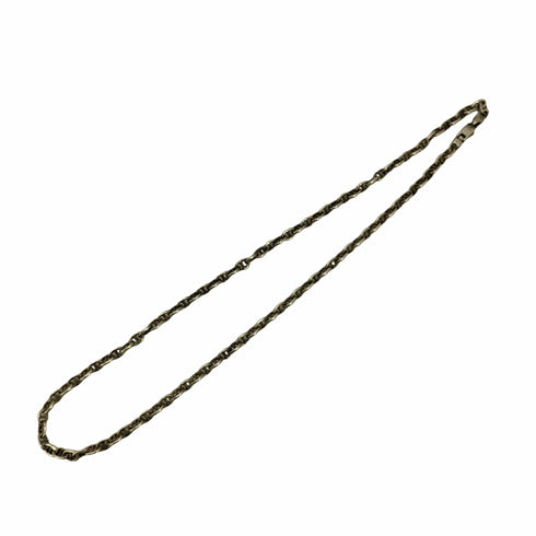イタリア製 925 アンカーチェーン ネックレス メンズ