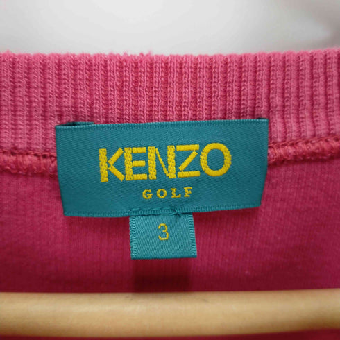 ケンゾーゴルフ KENZO GOLF ロゴ刺繍 プルオーバー スウェット メンズ JPN:3