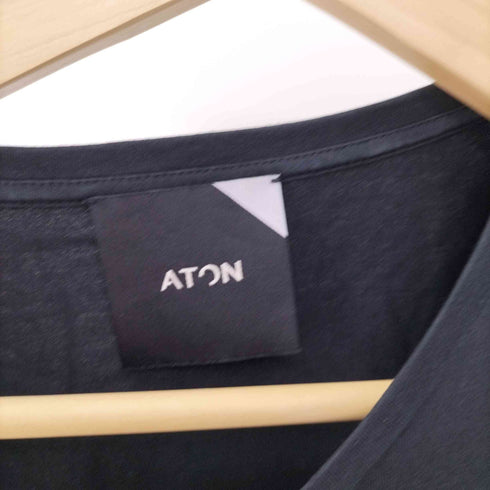 エイトン ATON SUVIN 60/2 ROUND HEM S/S T-SHIRT レディース 02