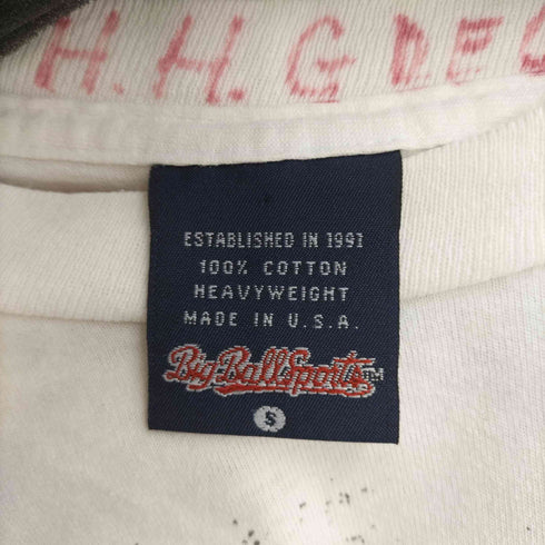 BIG BALL SPORTS 90s USA製 1995 シングルステッチ プリントTシャツ メンズ JPN:S