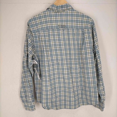 コロンビア Columbia 裏地メッシュチェックシャツ メンズ JPN:M