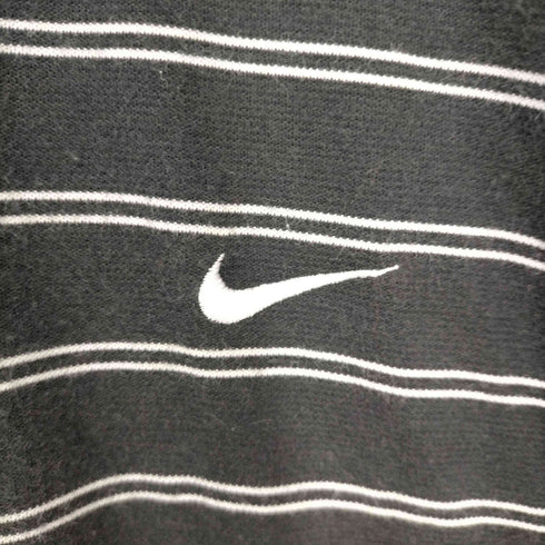 ナイキ NIKE スウッシュ刺繍 ボーダーポロシャツ メンズ JPN:XL