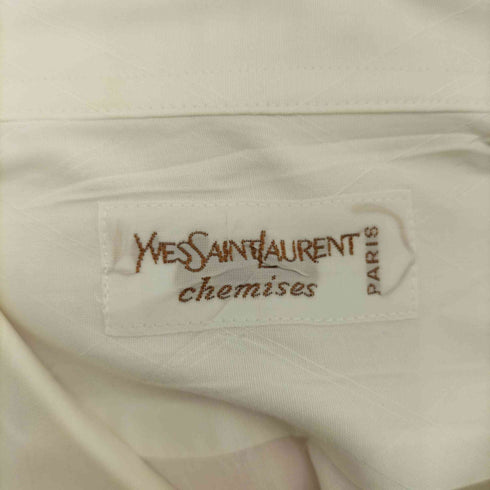 イヴサンローラン Yves Saint Laurent 80~90s Archive 総柄ドレスシャツ メンズ 40
