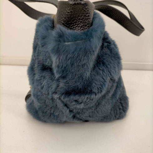 ベヴィニ BEVINI ハンドバッグ トートバッグ レザー×ファー レディース ONE SIZE