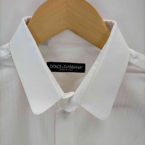 ドルチェアンドガッバーナ DOLCE&GABBANA 丸襟 ドレスシャツ メンズ 15 1/2 39