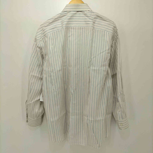 エルメネジルドゼニア ERMENEGILDO ZEGNA 80~90s スペイン製 ストライプ柄 長袖シャツ メンズ 17/43