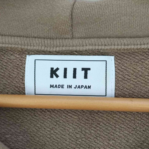 キート KIIT コットン ジップアップパーカー メンズ JPN:2