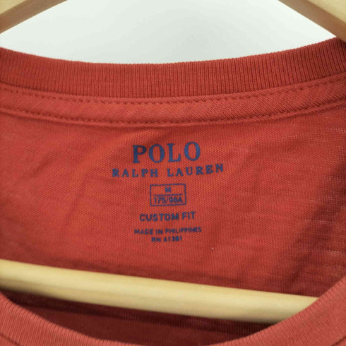 ポロラルフローレン POLO RALPH LAUREN CUSTOM FIT クラックプリント S/S Tシャツ メンズ import:M