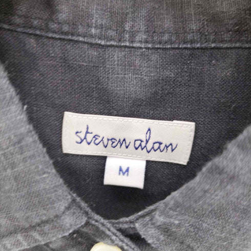 スティーブンアラン Steven Alan BOYS REGULAR SHIRT リネン ボーイズ レギュラーシャツ レディース JPN:M