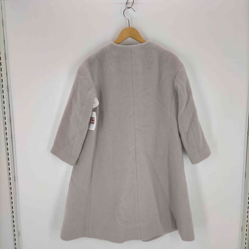 トータリテ TOTALITE 18AW シャギーノーカラーコート レディース ONE SIZE