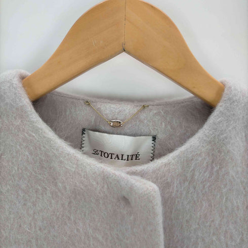 トータリテ TOTALITE 18AW シャギーノーカラーコート レディース ONE SIZE