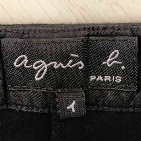 アニエスベー agnes b. ウール ベルテッドスカート レディース JPN:1
