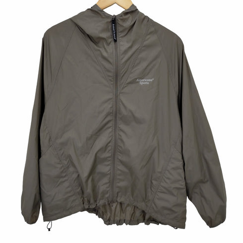 アメリカーナ Americana 24SS 日本製 MMN別注 ジップアップ ナイロンパーカー メンズ